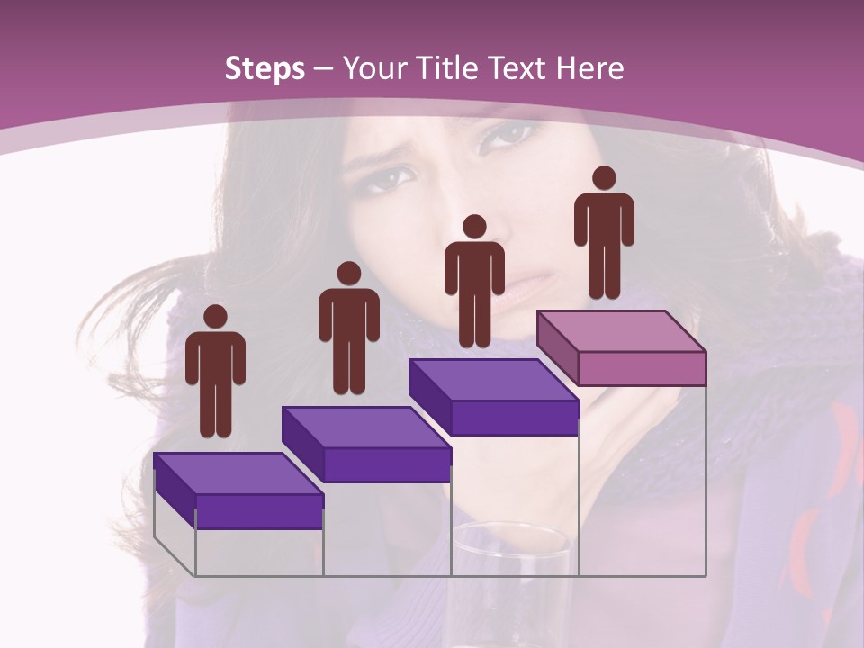 Upset Winter Contagion PowerPoint Template