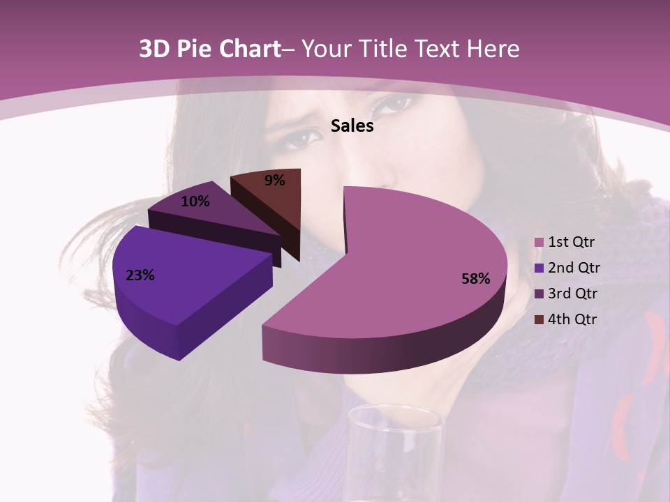Upset Winter Contagion PowerPoint Template