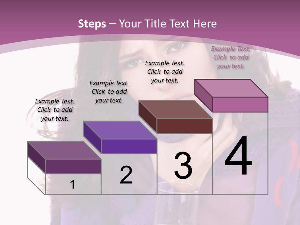 Upset Winter Contagion PowerPoint Template