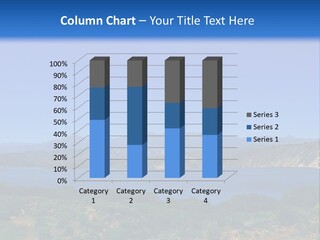 A Blue Lake With Mountains In The Background PowerPoint Template