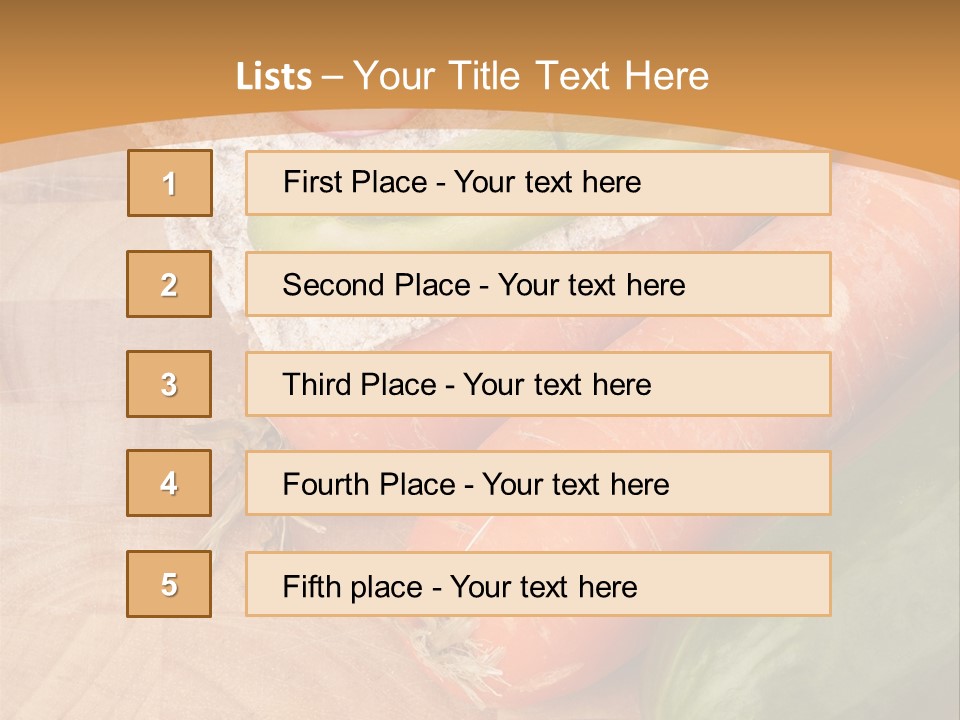 Culinary Real Crisp PowerPoint Template