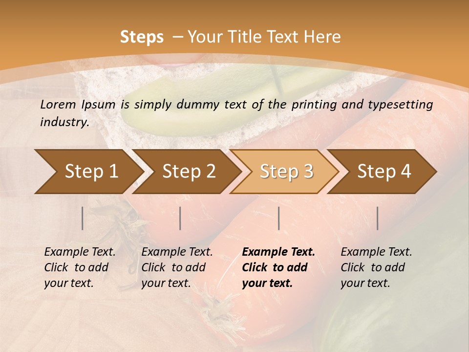 Culinary Real Crisp PowerPoint Template