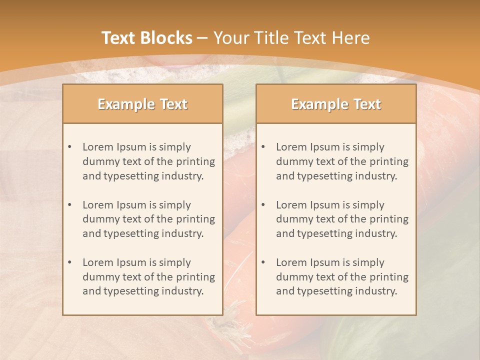 Culinary Real Crisp PowerPoint Template
