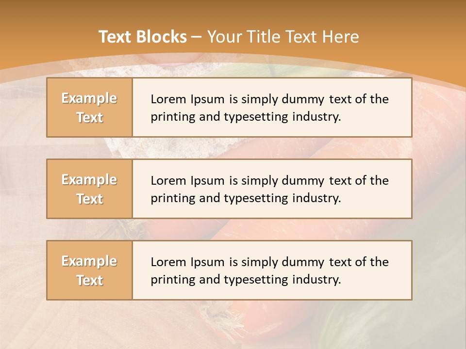 Culinary Real Crisp PowerPoint Template