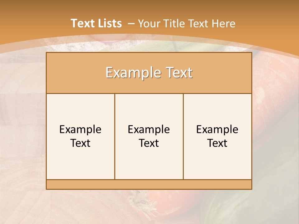 Culinary Real Crisp PowerPoint Template