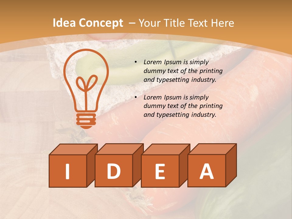 Culinary Real Crisp PowerPoint Template