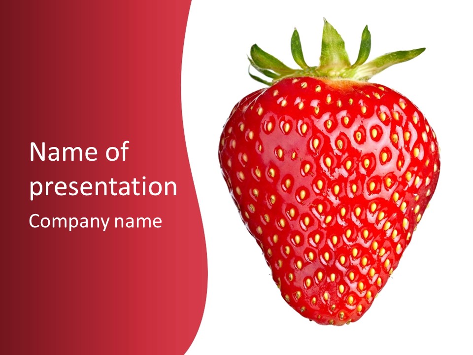 Group Freshness Tasty PowerPoint Template