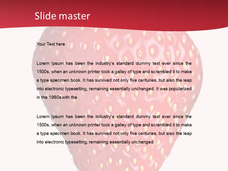 Group Freshness Tasty PowerPoint Template