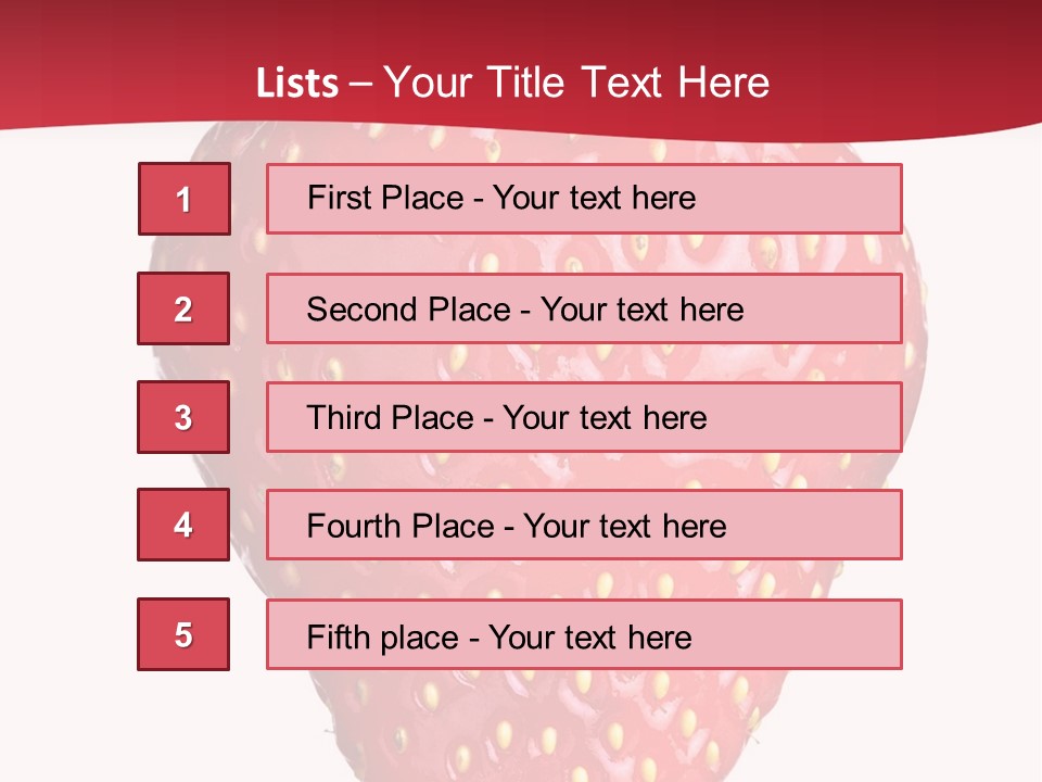 Group Freshness Tasty PowerPoint Template