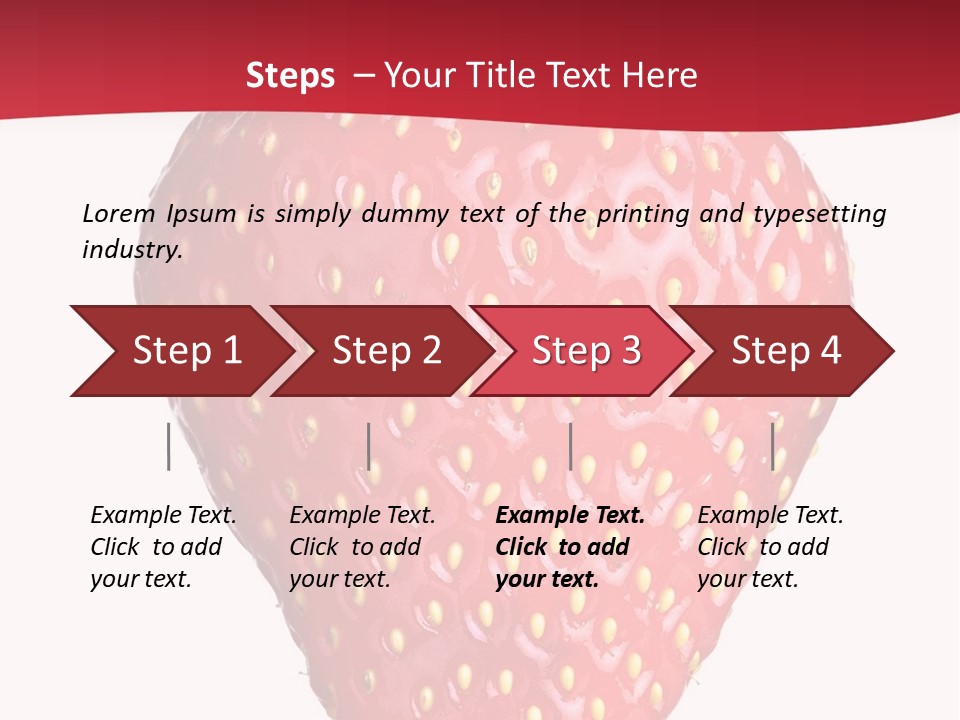 Group Freshness Tasty PowerPoint Template