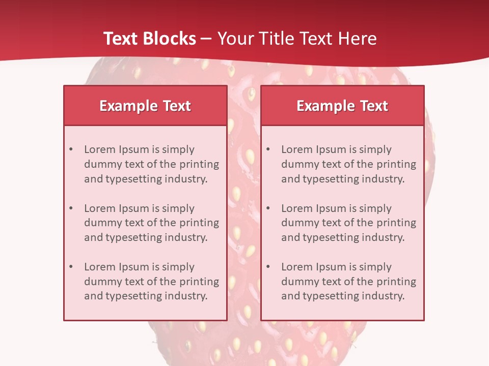 Group Freshness Tasty PowerPoint Template