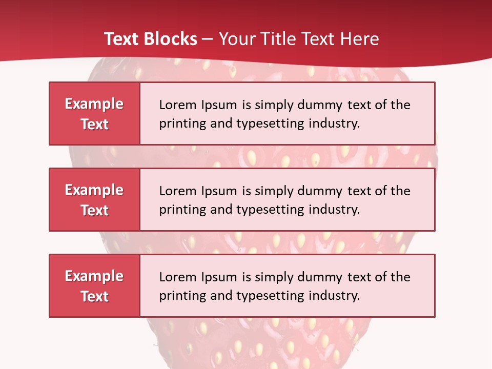 Group Freshness Tasty PowerPoint Template