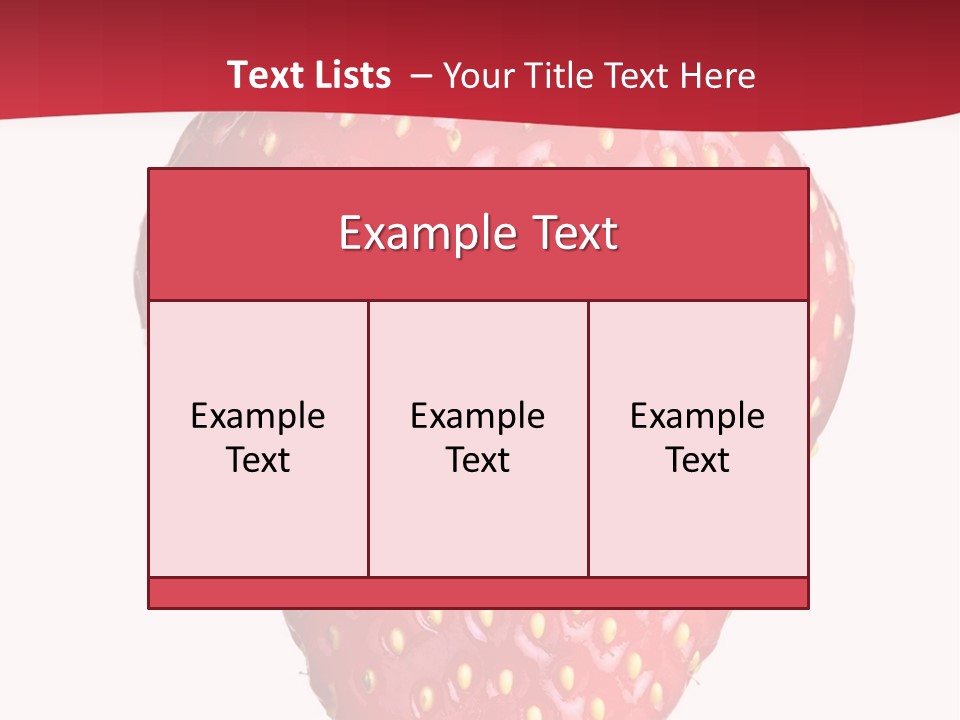 Group Freshness Tasty PowerPoint Template