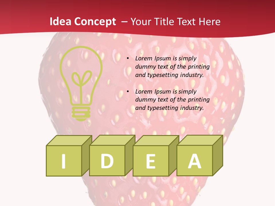 Group Freshness Tasty PowerPoint Template