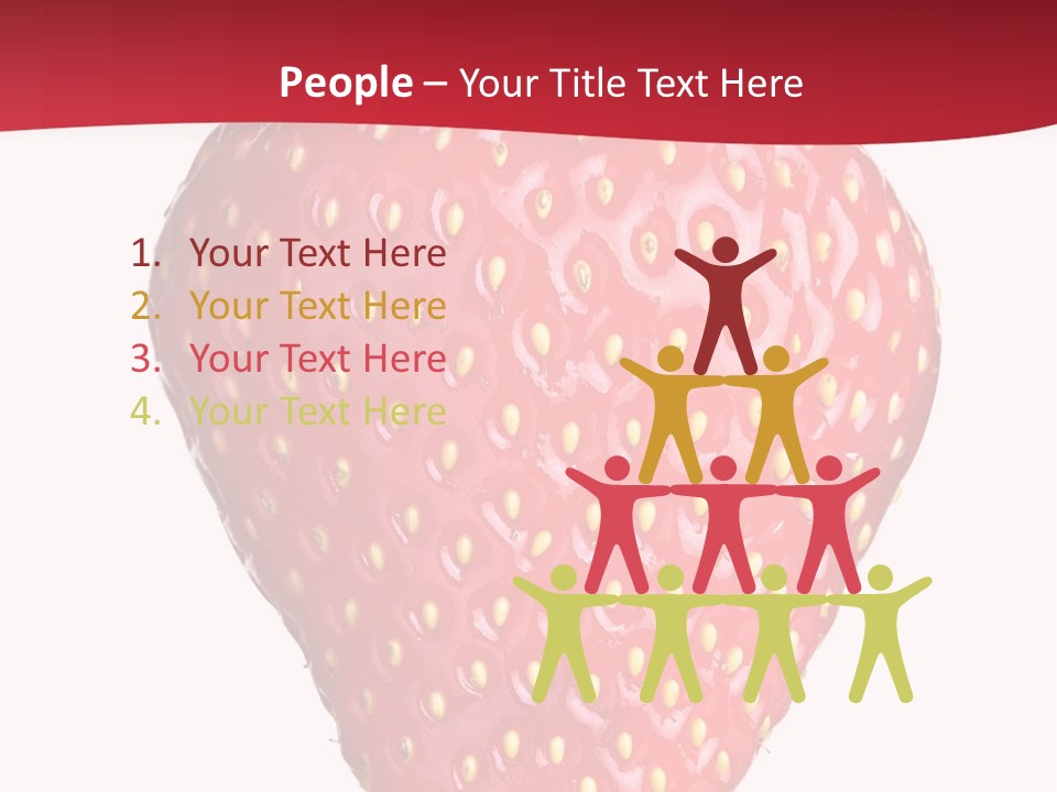 Group Freshness Tasty PowerPoint Template