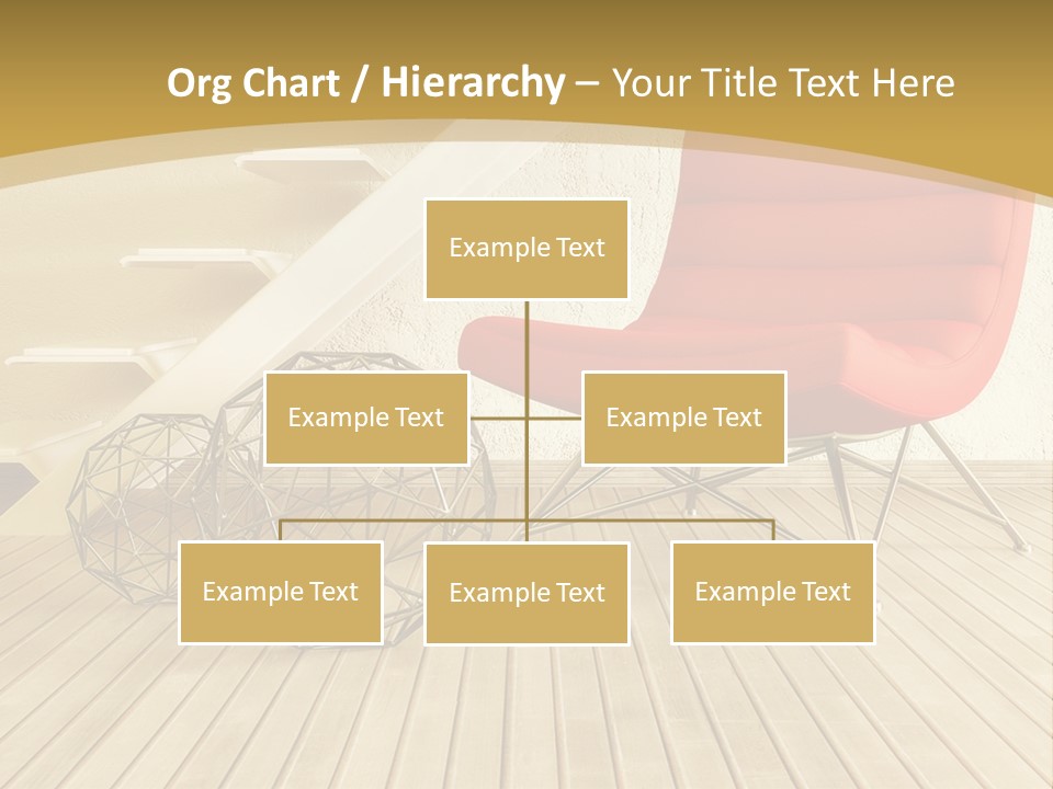 Ladder Indoors Contemporary PowerPoint Template