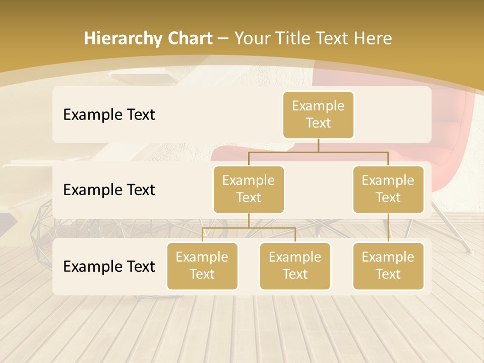 Ladder Indoors Contemporary PowerPoint Template