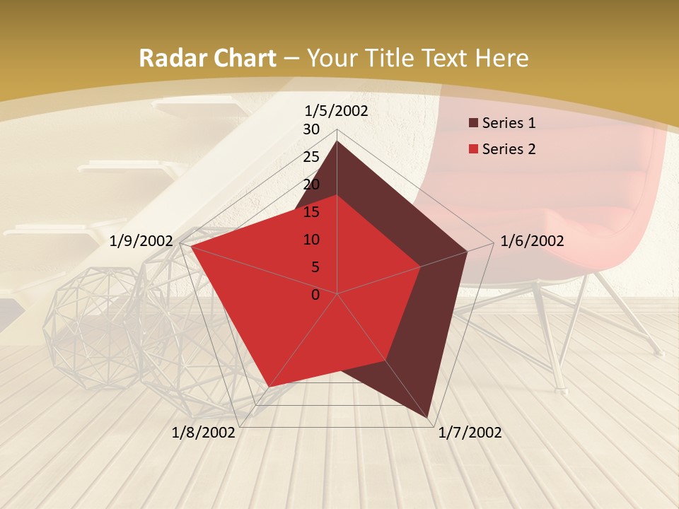 Ladder Indoors Contemporary PowerPoint Template