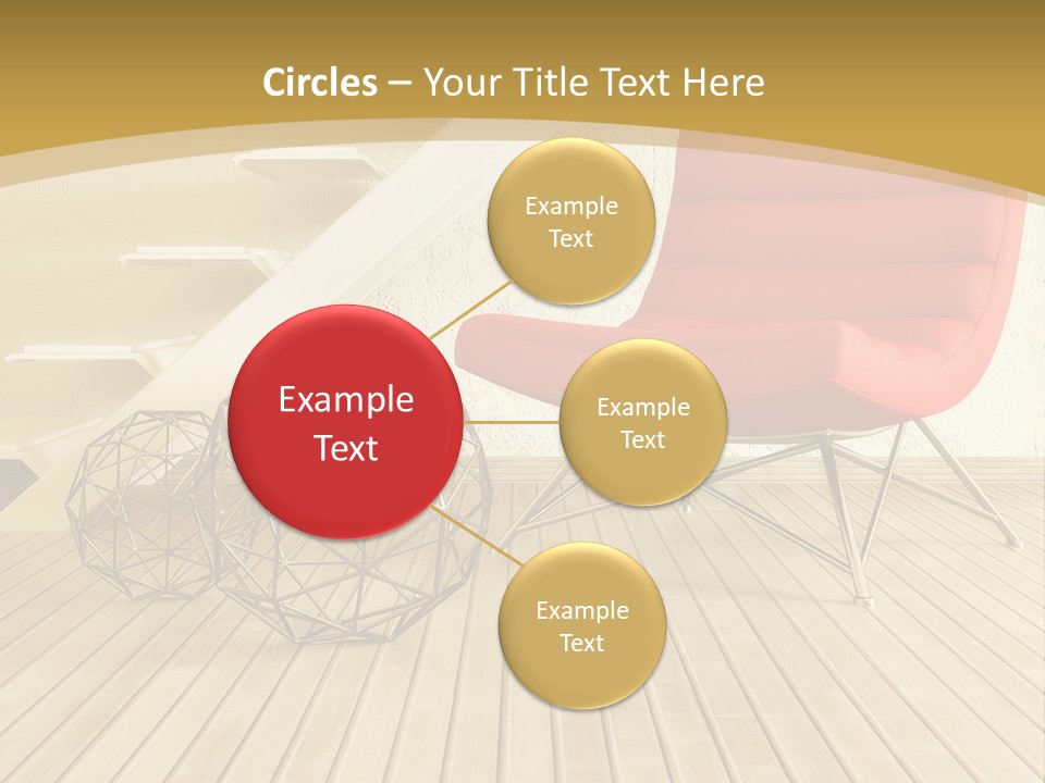 Ladder Indoors Contemporary PowerPoint Template