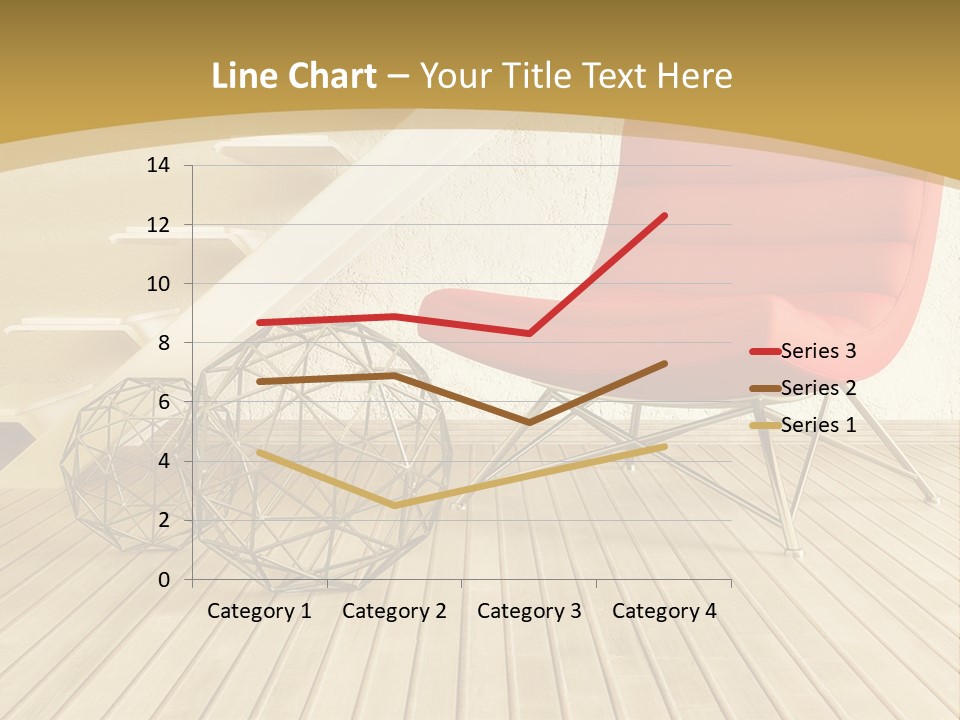 Ladder Indoors Contemporary PowerPoint Template