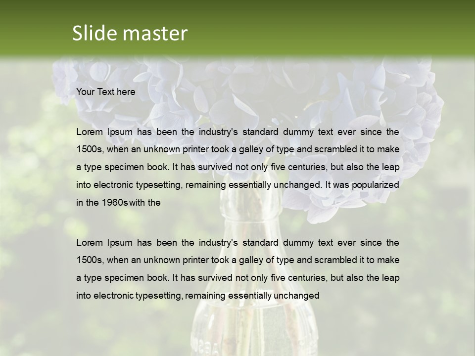 Studio Makeup Portrait PowerPoint Template