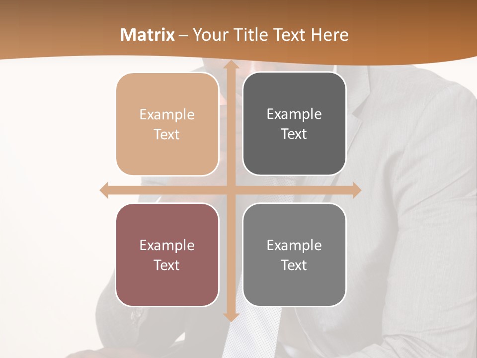 Business Grey African PowerPoint Template