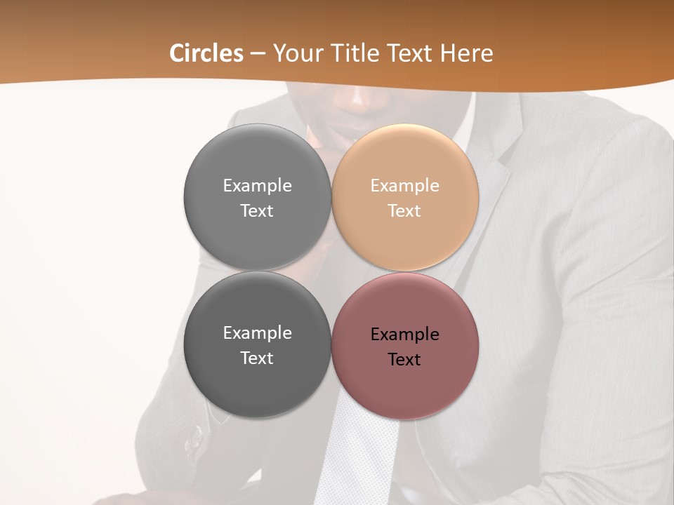 Business Grey African PowerPoint Template