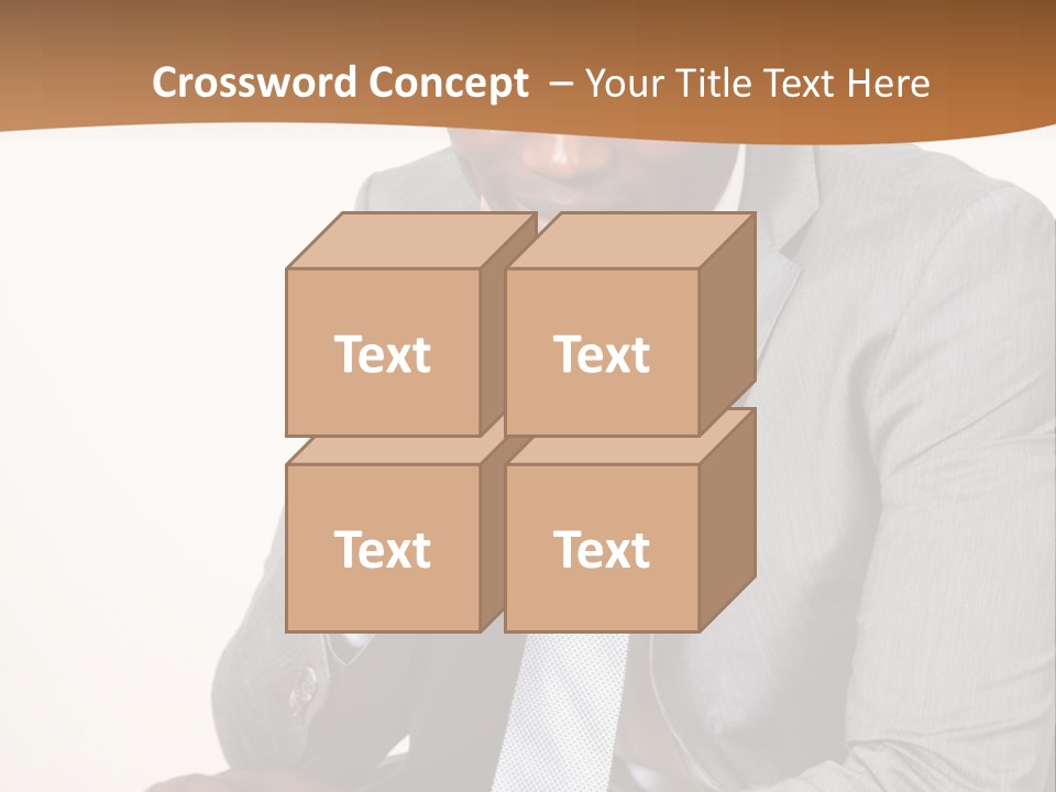 Business Grey African PowerPoint Template