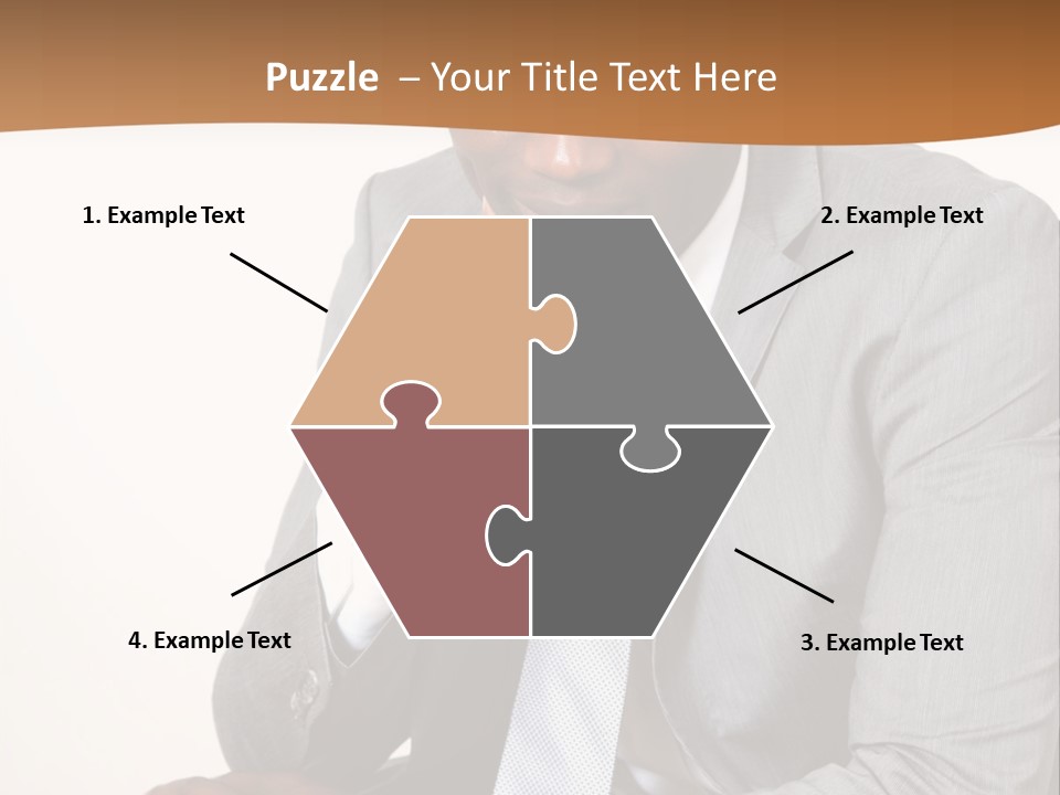 Business Grey African PowerPoint Template