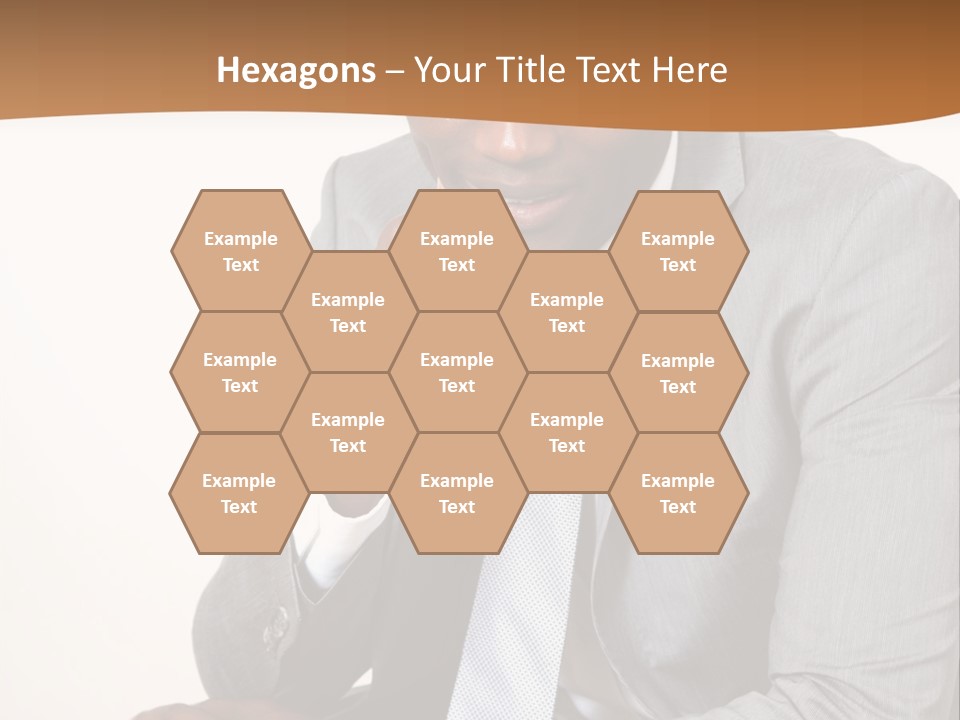 Business Grey African PowerPoint Template