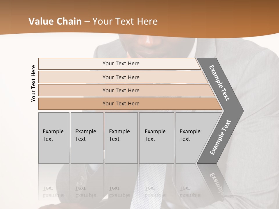 Business Grey African PowerPoint Template