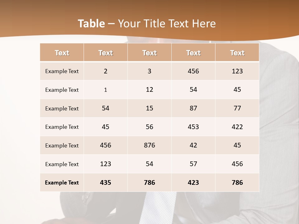 Business Grey African PowerPoint Template
