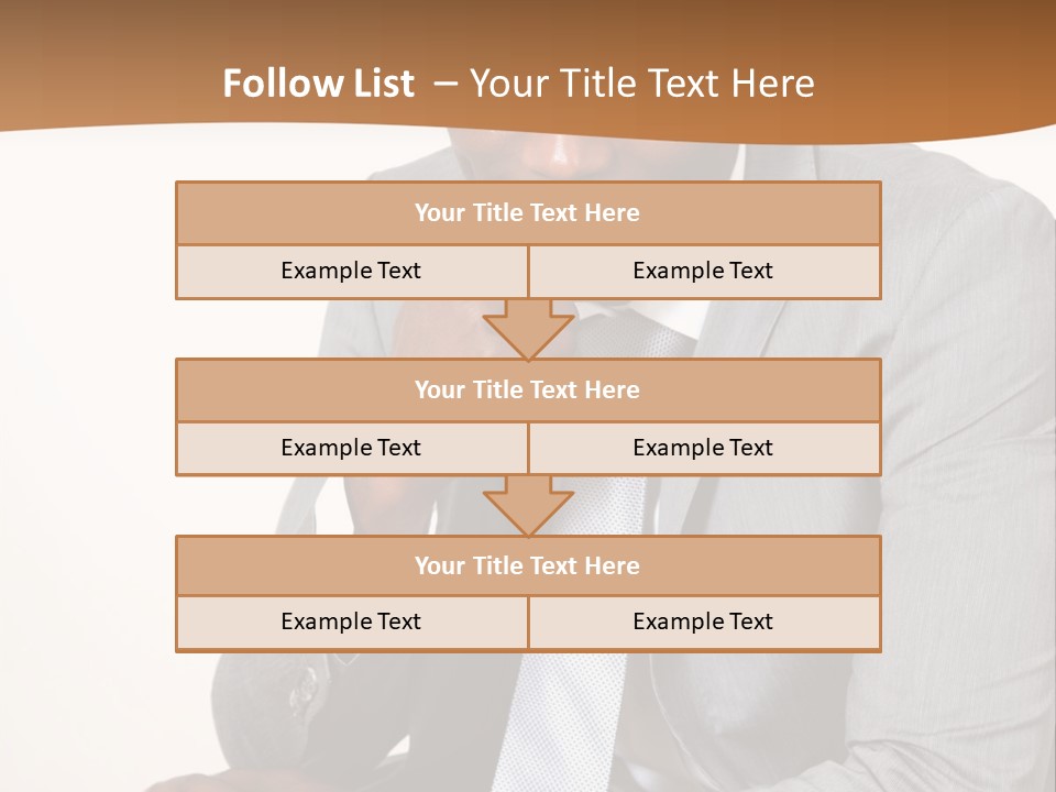 Business Grey African PowerPoint Template