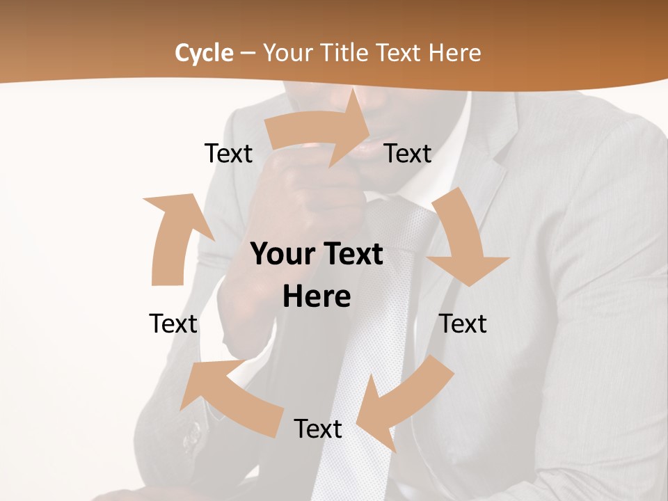 Business Grey African PowerPoint Template
