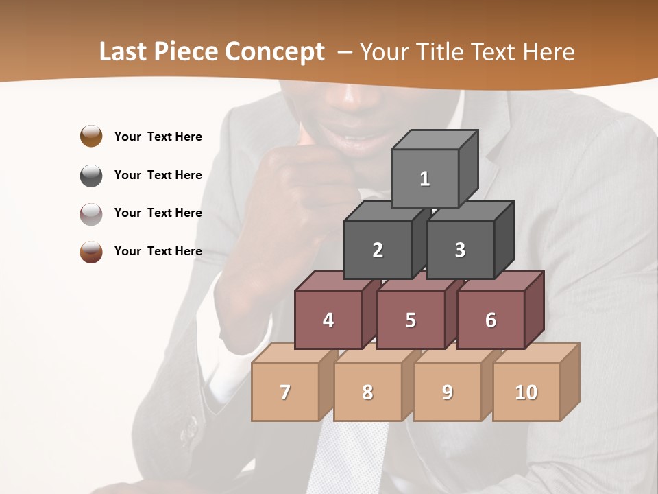 Business Grey African PowerPoint Template