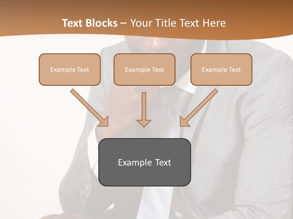 Business Grey African PowerPoint Template