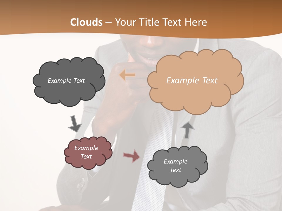 Business Grey African PowerPoint Template