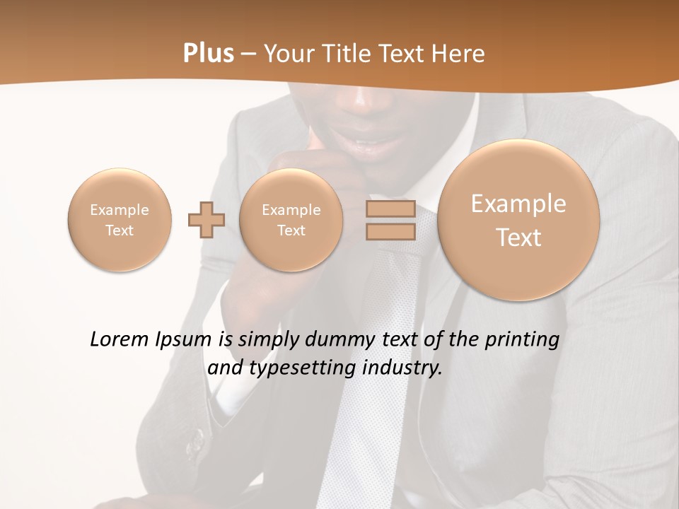 Business Grey African PowerPoint Template