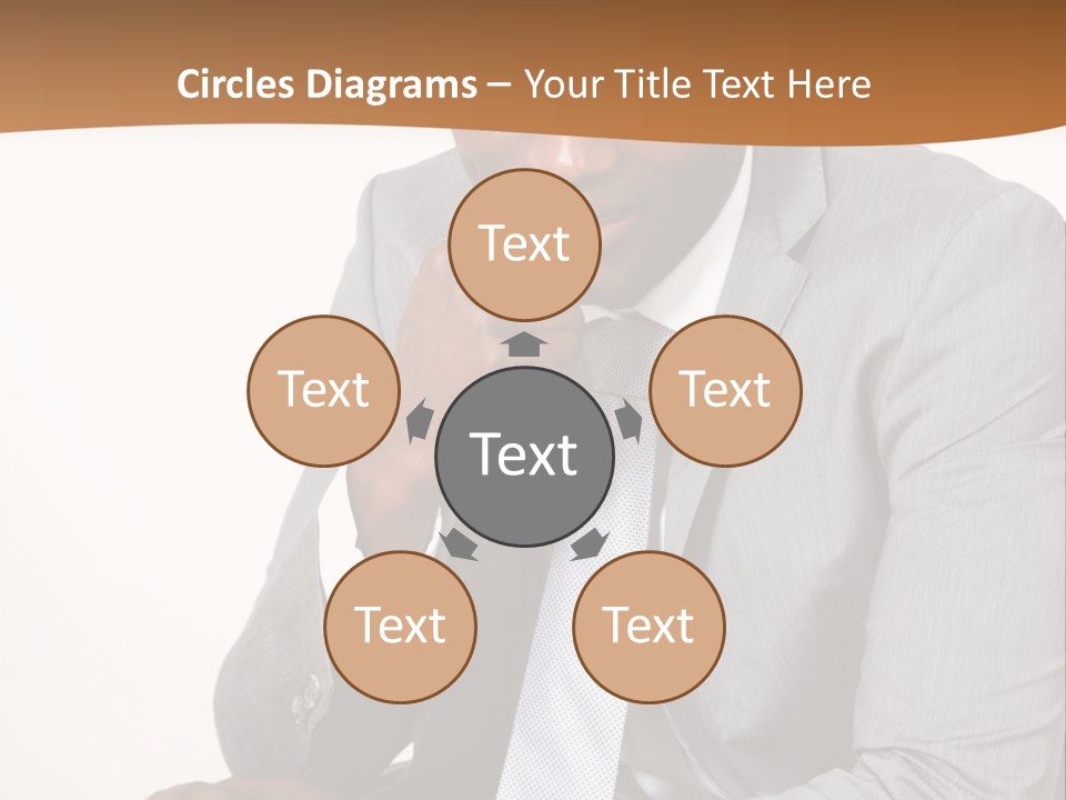 Business Grey African PowerPoint Template