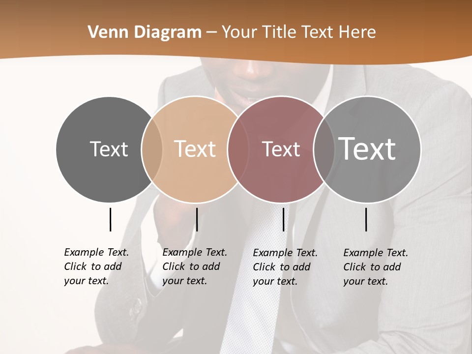 Business Grey African PowerPoint Template