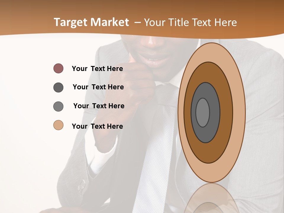 Business Grey African PowerPoint Template
