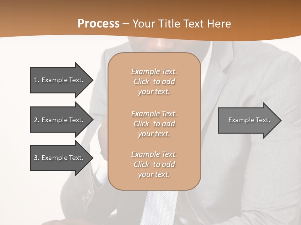 Business Grey African PowerPoint Template