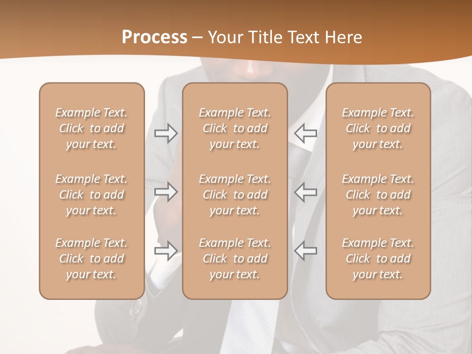 Business Grey African PowerPoint Template