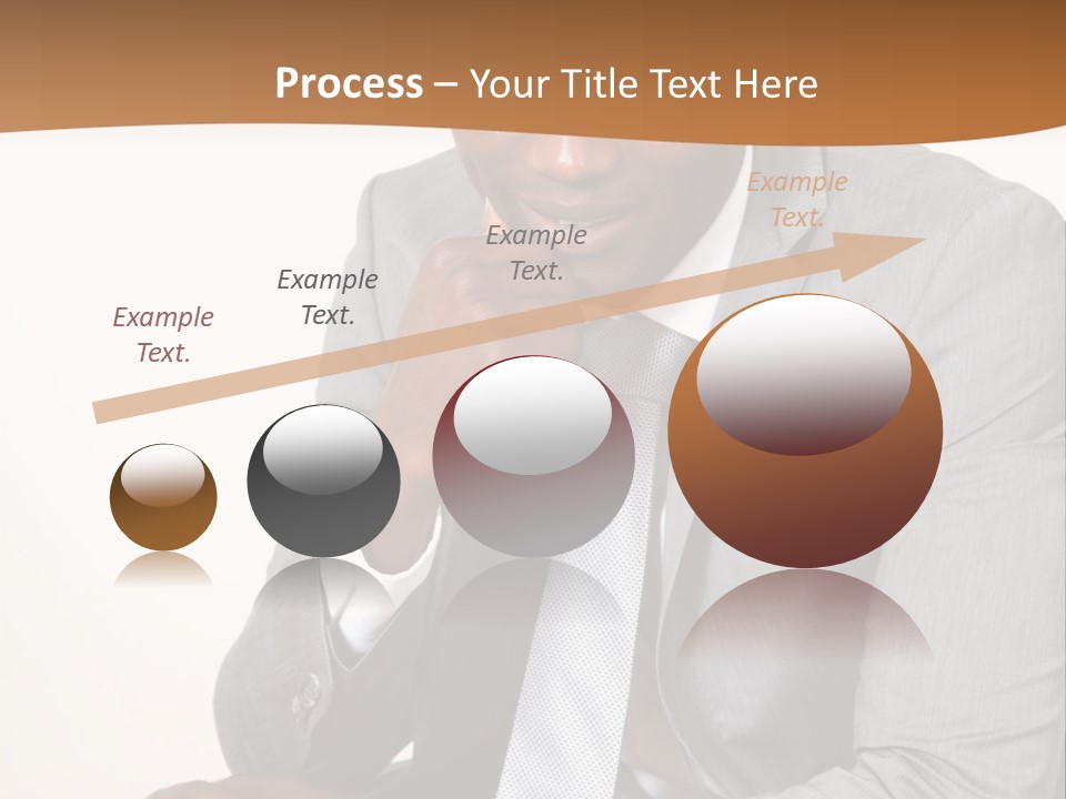 Business Grey African PowerPoint Template