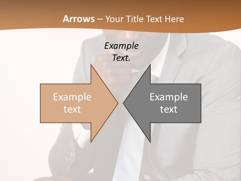 Business Grey African PowerPoint Template