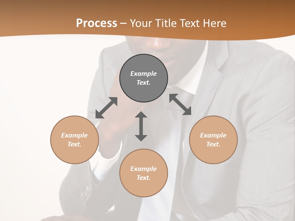 Business Grey African PowerPoint Template
