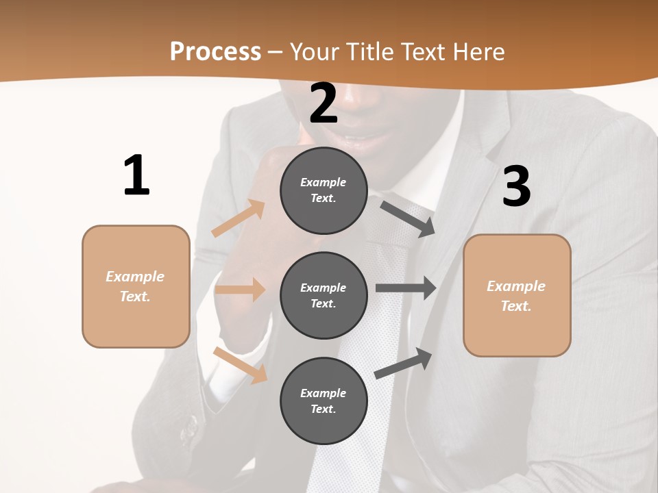 Business Grey African PowerPoint Template