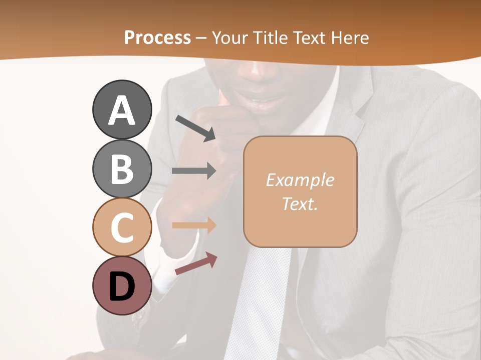 Business Grey African PowerPoint Template