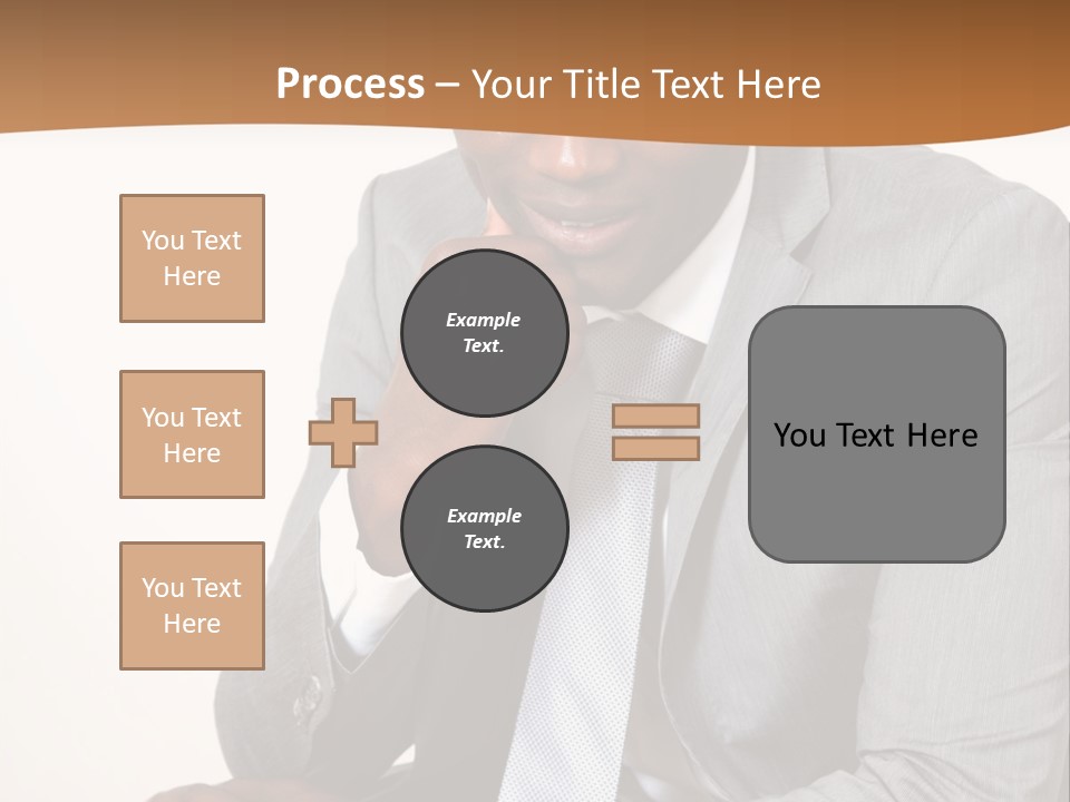 Business Grey African PowerPoint Template
