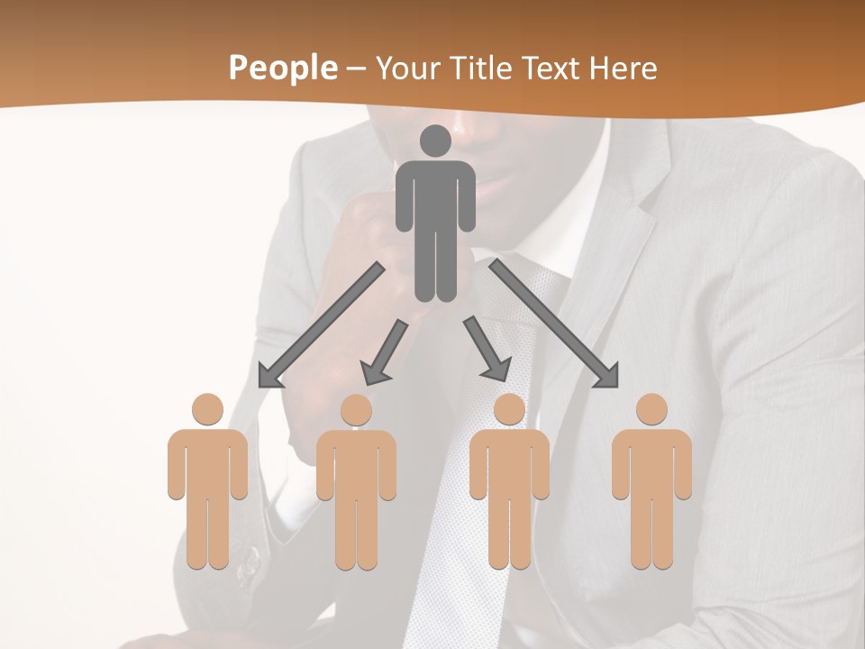 Business Grey African PowerPoint Template